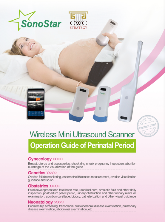 Wireless Palm Ultrasound Used in OB&GYN